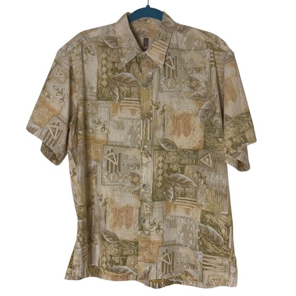 Tori Richard Honolulu Hawaiian Mens Button Front Shirt Bundle of 2 L bv - Picture 2 of 9